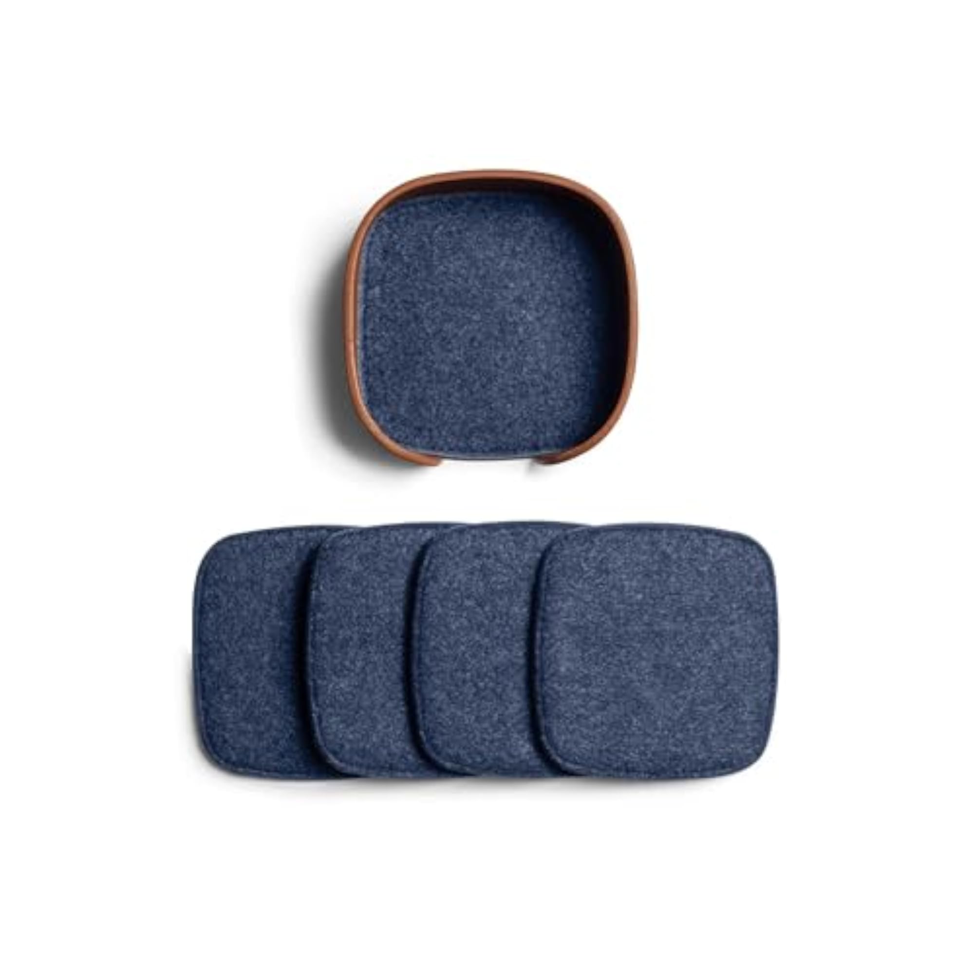 Felt Desk Trio Bundle with Desk Mat, Coaster & Mouse Pad