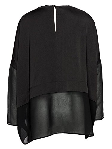 Tigha NICI Maglietta a Maniche Lunghe, Nero (Black...