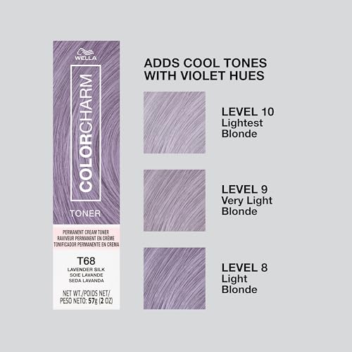 Image of COLORCHARM Permanent Creme Hair Toner | Free of Animal-Derived Ingredients, Parabens Free & Gluten Free | 2 oz | Parabens Free & Gluten Free | 2 oz