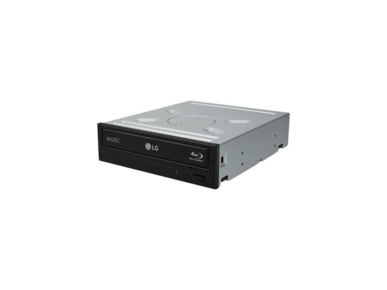 LG Blu-ray Disc Rewriter - Unidad de disco óptico (Negro, Horizontal, SATA, BD-R,BD-R DL,BD-RE,BD-RE DL,BD-ROM,CD,CD-R,CD-ROM,CD-RW,DVD,DVD+R,DVD+R DL,DVD+RW,DVD+RW..., 22,16 MB/s, 48x)