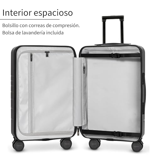 Maleta de mano ETERNITIVE con ruedas 360° y cierre TSA para proteger tu viaje 3