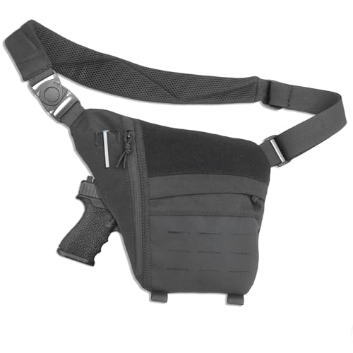 Tactical Sling Bag - EDC Crossbody Bag, Anti-Theft, Concealed Carry, Men & Women