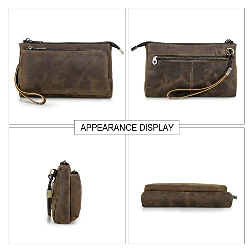 Sac de voyage pour hommes avec compartiments et sangle de main - 4