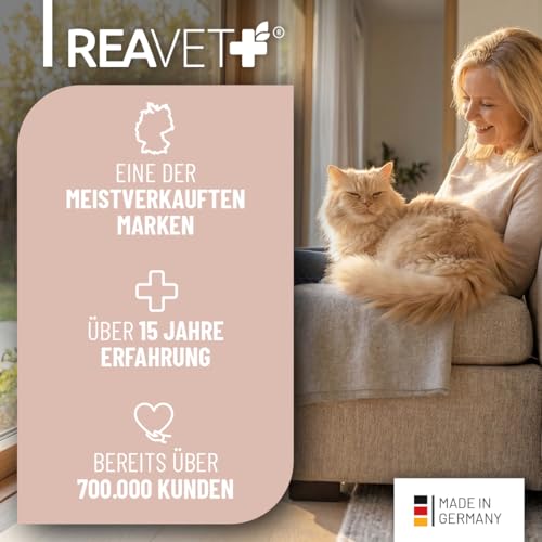 ReaVET Darmöl für Katzen 50ml I Verdauung, Darmflora I Sekundierend bei Verstopfung und Verdauungsproblemen, kein Remedium und Laxans