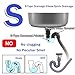 Outdoor Utility Sink,Free Standing Stainless Steel Laundry Tub, Single Bowl Portable Washing Hand Basin Station,with Cleaning Table&Storage Shelves for Garage, Restaurant, Kitchen,Camping, Backyard(Do