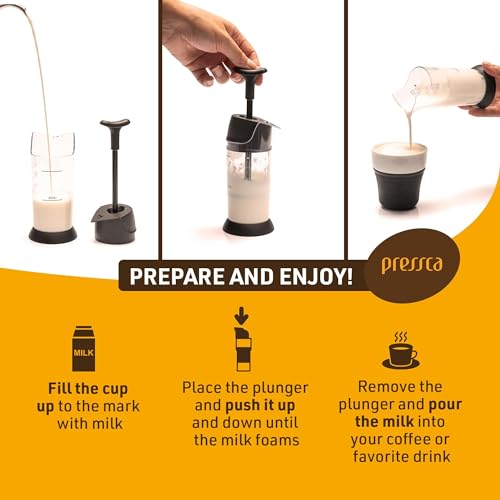 Pressca 512004 Manual Milk Frother thumb #3