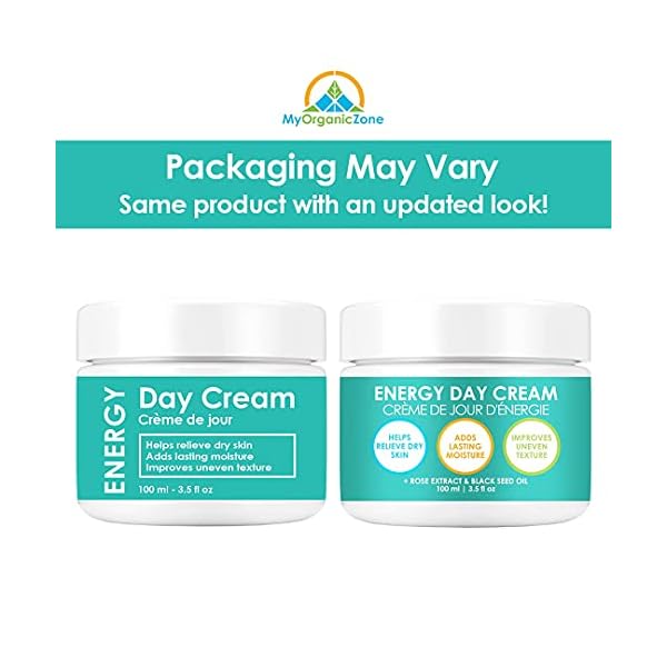 Energy-Day-Cream-Black-Seed-Oil-Moisturizer-for-Body-Face-Hands-with-Rose-Extract-for-Wrinkle-Free-Skin My Organic Zone Day Cream Moisturizer for Hands, Dry & Sensitive Skin | Black Seed Oil & Rose Extract Hand Cream | Daily Skin Care Moisturizer for Women & Men (100 ml./3.5 fl oz)