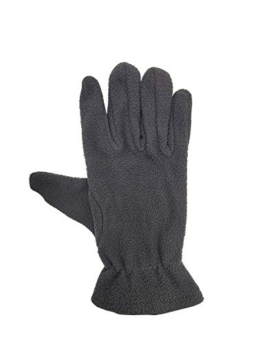 Image of 12 Pair Winter Fleece Gloves Mens Thermal Soft Warm Cozy Cold Weather Outdoor Sports