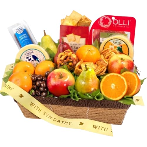 A Gift Inside Sympathy Sweet & Savory Farmstead Gift Basket