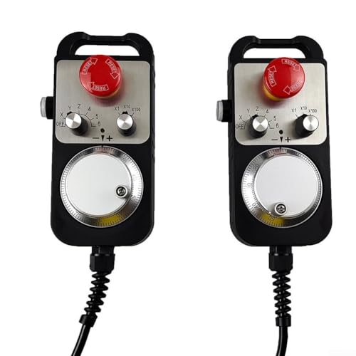 Controlador CNC MPG para evitar colisiones con parada exigente y engranajes triples 2
