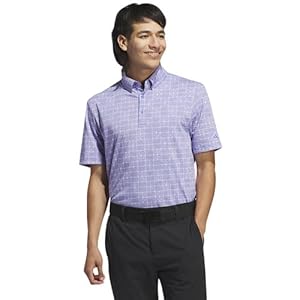 adidas Men's Go-to Novelty Golf Polo Shirt