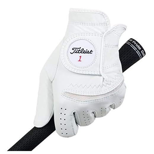 Titleist PERMS Soft Golf Glove, Women, White, S/M