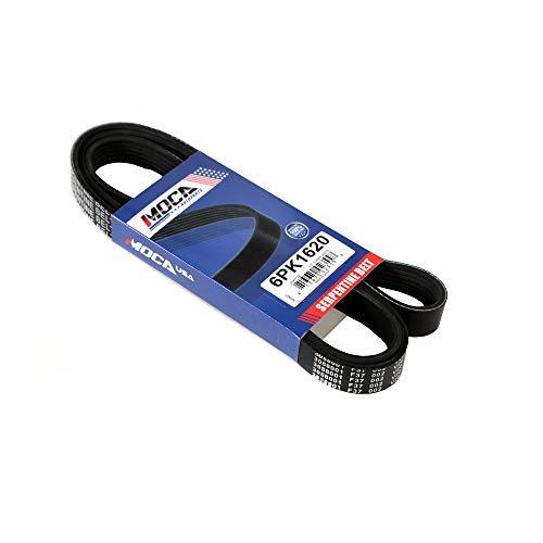 image for MOCA AUTOPARTS MOCA 6PK1620 EPDM Serpentine Belt Fit 2006 2007 for Aud