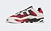 adidas Originals Men's NITEBALL Shoes, Crystal White/Core Black/Better Scarlet, US 9 M