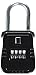 Real Estate Combination Lock Box for up to 4 Keys and Easily programmable so You can Set Your own Combination with up 10,000 Different Variations