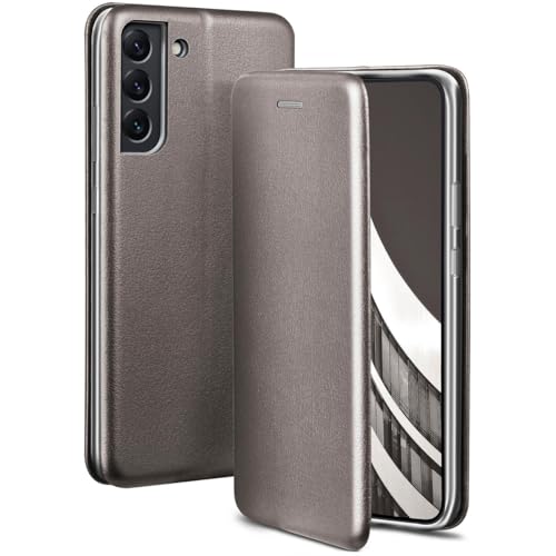 Housse Samsung S22 Plus avec support et porte-carte taupe