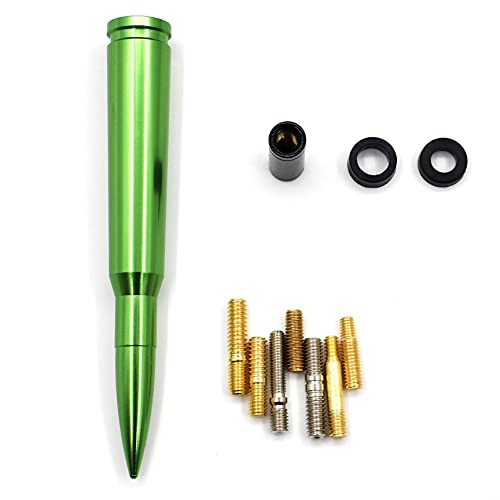 Image of 5.5 inch 50 Cal Bullet Car Truck Antenna Mast Vehicle Short Radio Antenna Replacement for Ford F Series F150 Raptor Super Duty Ranger Explorer Dodge RAM Classic Pickup Trucks