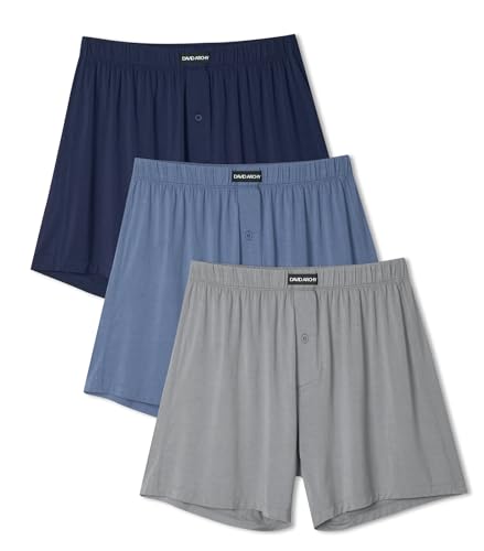 Shorts De Dormir David Archy - Pack Com 2 Em Rayon De Bambu Macio