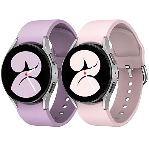 woednx Compatible con Samsung Galaxy Watch 4 40 mm 44 mm,Galaxy Watch 4 Classic Band 42 mm 46 mm,correa deportiva de silicona ajustable de repuesto para Galaxy Watch 4,regalos para hombres y mujeres Cover