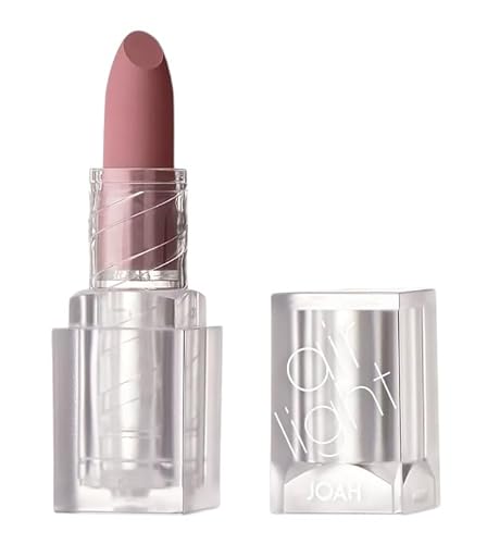JOAH Air Light Satin Lipstick - Sunset Shade | Long-Lasting Hydrating Satin Lipstick | Vegan, Lightweight, and Cruelty-Free | Perfect for Natural Makeup and Everyday Glam