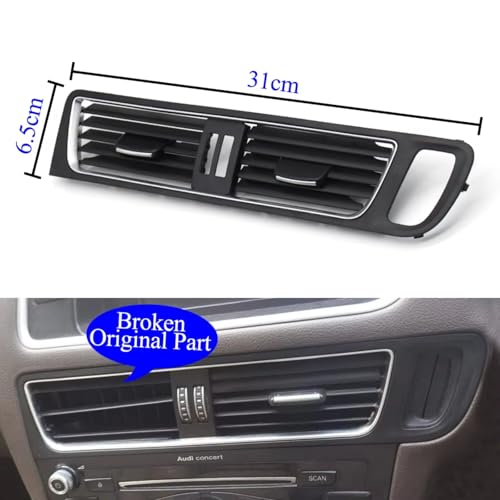 Grille de ventilation Q5 RHDAC 8R2820901E buse de climatisation interne