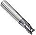 YG-1 E5075 Carbide Corner Radius End Mill, TIALN Multilayer Finish, Non-Center Cutting, 35 Deg Helix, 3 Flutes, 2