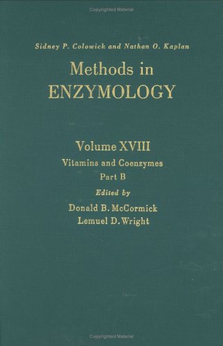 Vitamins and Coenzymes, Part B (Volume 18B) (Me... 0121818802 Book Cover