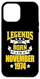 Photo Gallery custodia per iphone 12 pro max legends were born in november 1974 for 49th birthday Photo Gallery custodia per iphone 12 pro max legends were born in november 1974 for 49th birthday