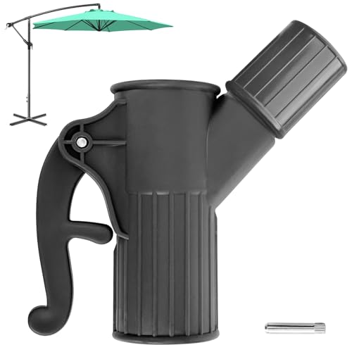 SONGBATE Patio Umbrella Replacement Parts Outdoor Umbrella Accessories for Offset Hanging Market Patio Umbrella Lifting Fixed Handle