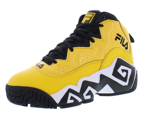 Fila Mb Night Walk Boys Shoes Size 6.5, Color: Yellow/Black
