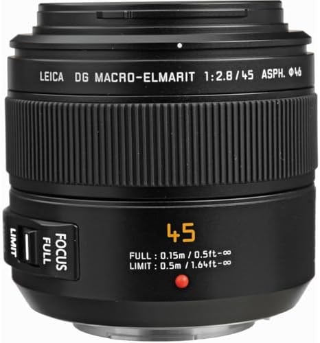 Amazon.com : Panasonic H-ES045 Leica DG Macro-ELMARIT 45mm / F2.8 