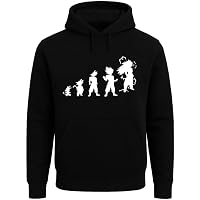 Darkwear Evolution Of Dragon Ball - Sudadera con capucha para