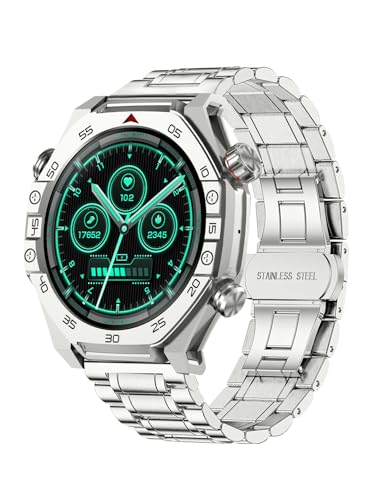 Image of TIMEX Smart NexGen 1.43 inch(3.6cm) AMOLED Display with Functional Crown and BT Calling Smartwatch for Unisex - TWTXW701T