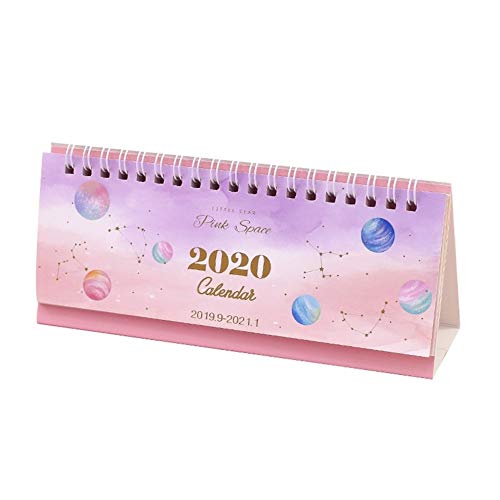 Calendario diario planificador YUQI para evitar olvidos y organizar tareas en el escritorio