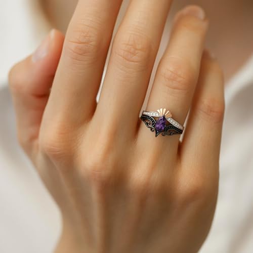 Custom 4 Prong Moissanite Bridal Ring – Retro White Gold Plated 925 Silver Wedding Band Pear Shaped Rings for Women, Engraved Promise Ring, D Color VVS1 Stone, Romantic Gift3