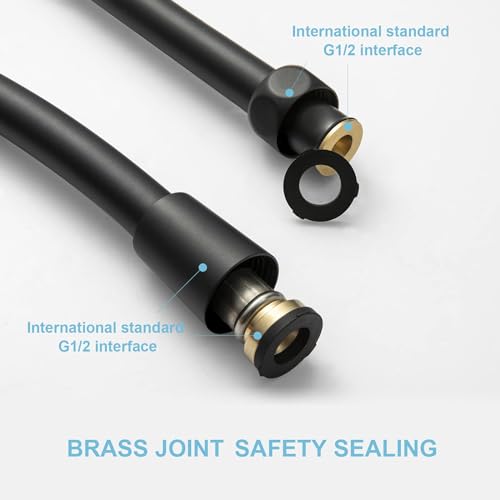ieron 2M/78 Inch PVC Smooth Shower Hoses - Image 3
