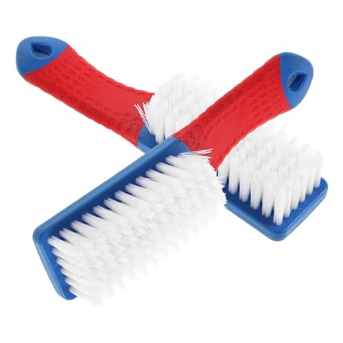 2Pcs Multifunctional Shoe and Clothes Brush Soft Bristles for Removal Versatile Tool for Household Needs for Sneakers and Garments