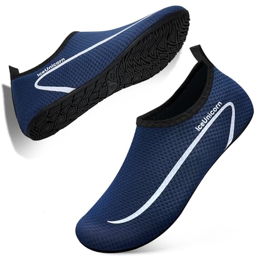 Image of IceUnicorn Water Shoes Men Women Beach Swim Aqua Barefoot Socks Pool Quick Dry Yoga