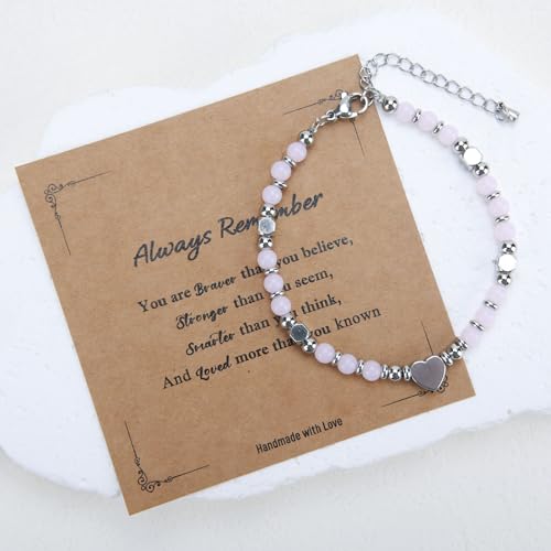 Image of Tiny Bead Bracelets for Women, Unique Birthday Gifts for Women Teens