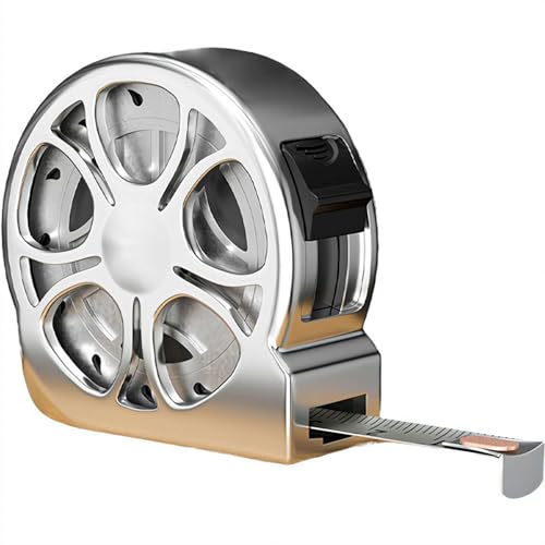 キーチェーンテープメジャー、6.5フィートの長さの巻尺キーホルダー、格納式読みやすい測定テープ、ポケットサイズスモールメジャー エンジニア用