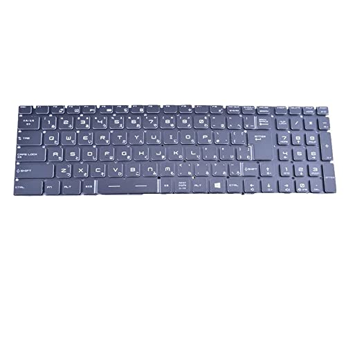 ėp m[gubNL[{[ ɓK For MSI GT62 6RE GT62VR 6RD 6RE 7RE 7RD Dominator (MS-16L2) ubN JP { RGB obNCg X^C B