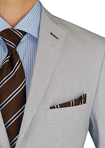 DTI BB Signature Italian Men's 2 Button Trim Fit Suit Center Vent Jacket 2 Piece2