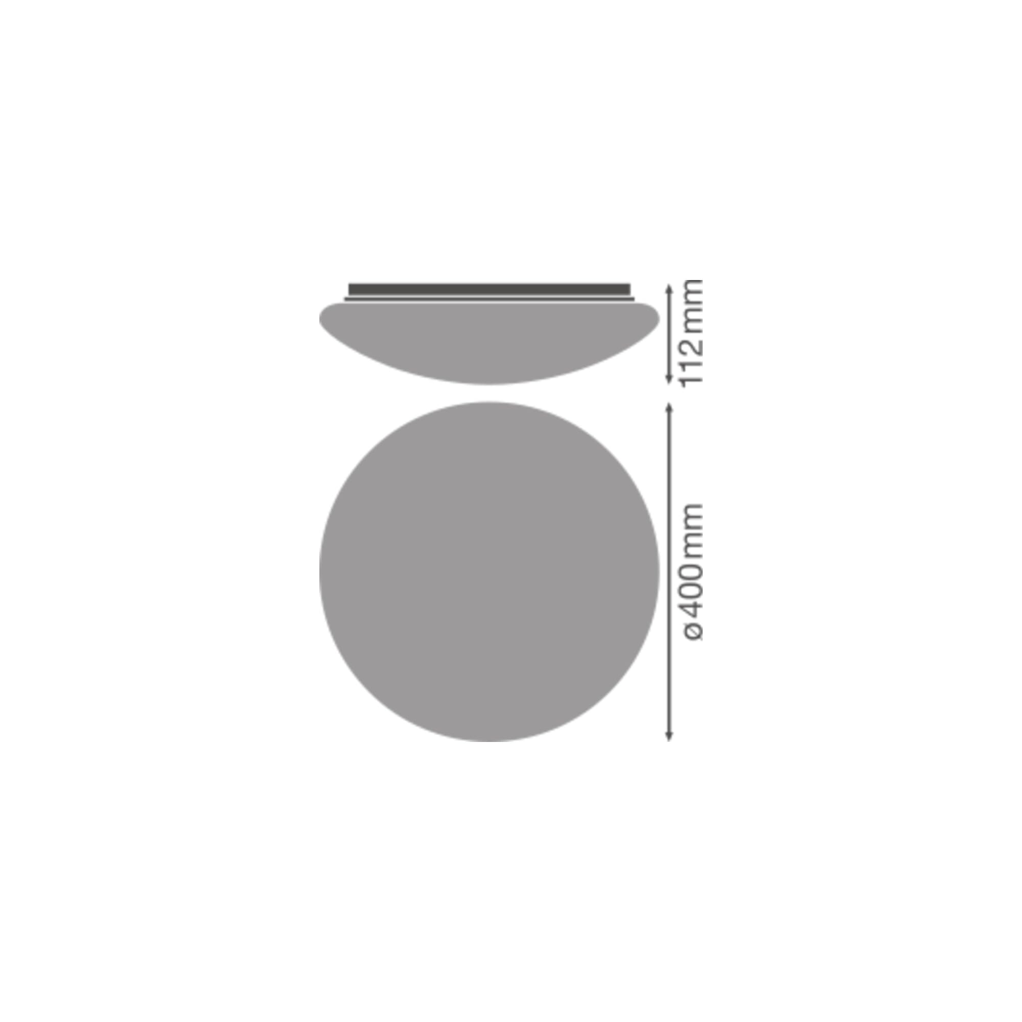 Ledvance Surface Circular Cover Diffusore, Bianco