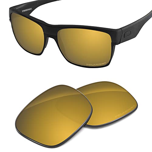 Image of Performance Lenses Compatible with Oakley TwoFace OO9189 | TwoFace Asain Fit(AF) OO9256 Polarized Etched