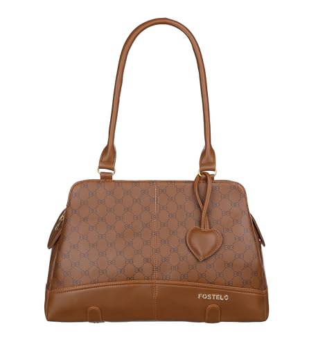 Image of Fostelo Women's Helena Satchel Tote Handbag for Women | Ladies Purse | Stylish Shoulder Bag | Gift For Women