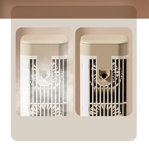 Ventilateur de table à brume fraîche pour camping voyage et plage - 7