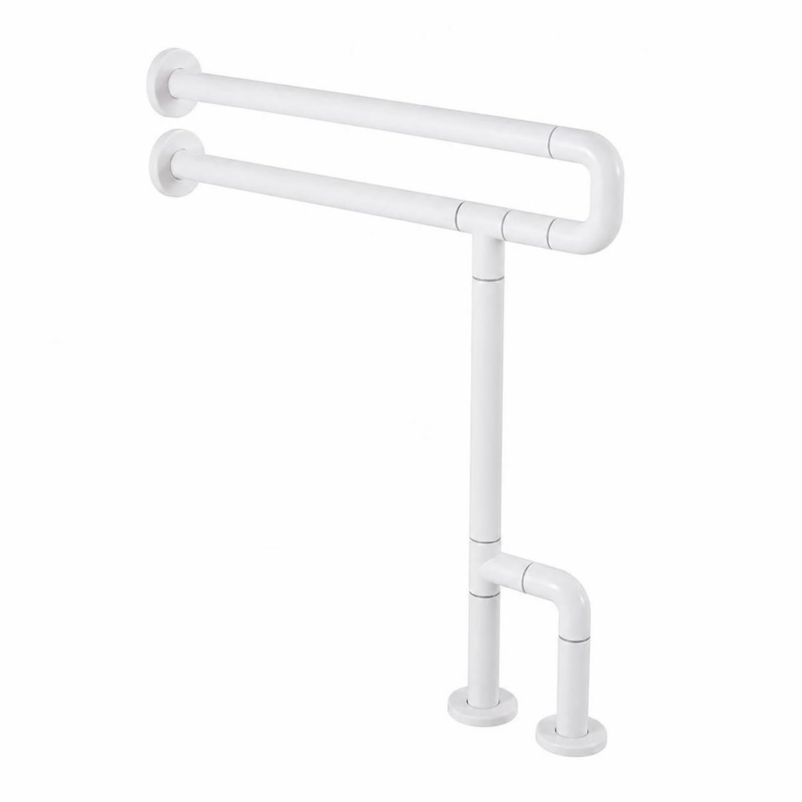 KESOTO Barre D'appui pr lle Bain | Antidérapant, Barre D'appui Murale, Robuste, Double Jambe 60CM