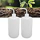 2pcs Flexible 1000 Ml Elastische Plastik -Squeeze -Waschflasche mit Schmalem Mund, Leicht zu Greifen und Kontrollieren Deutlich Markierte Skala für Wimpern Laborwaschen, Waschen