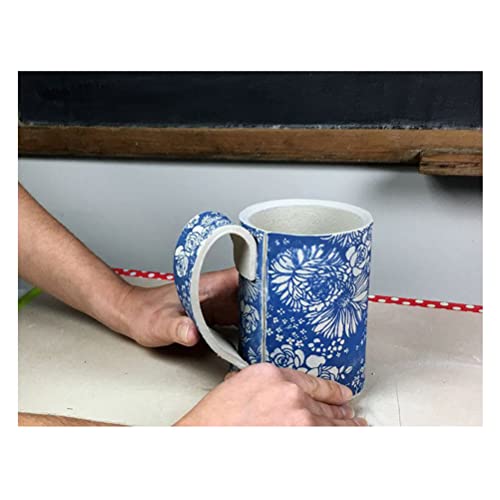 6Pcs Ceramic Decals Pottery Ceramics Clay Transfer Paper Glaze Underglaze Flower Paper Porcelain Decal Paper Underglaze Transfers For Pottery Overglaze Enamel Decal Waterslide Decal #TOP4