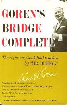 Goren's Bridge Complete B001P0PZPE Book Cover